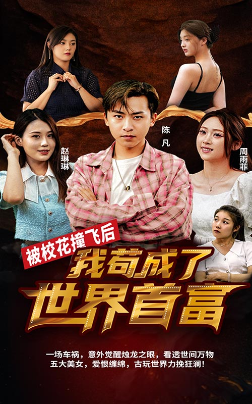 被校花撞飞后，我苟成了世界首富海报