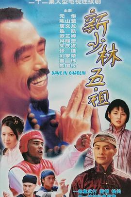 新少林五祖1998国语海报